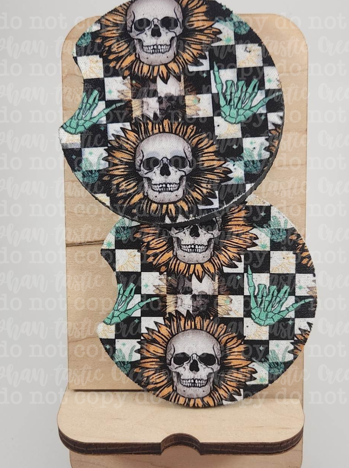 checkered Skellie Sunflower