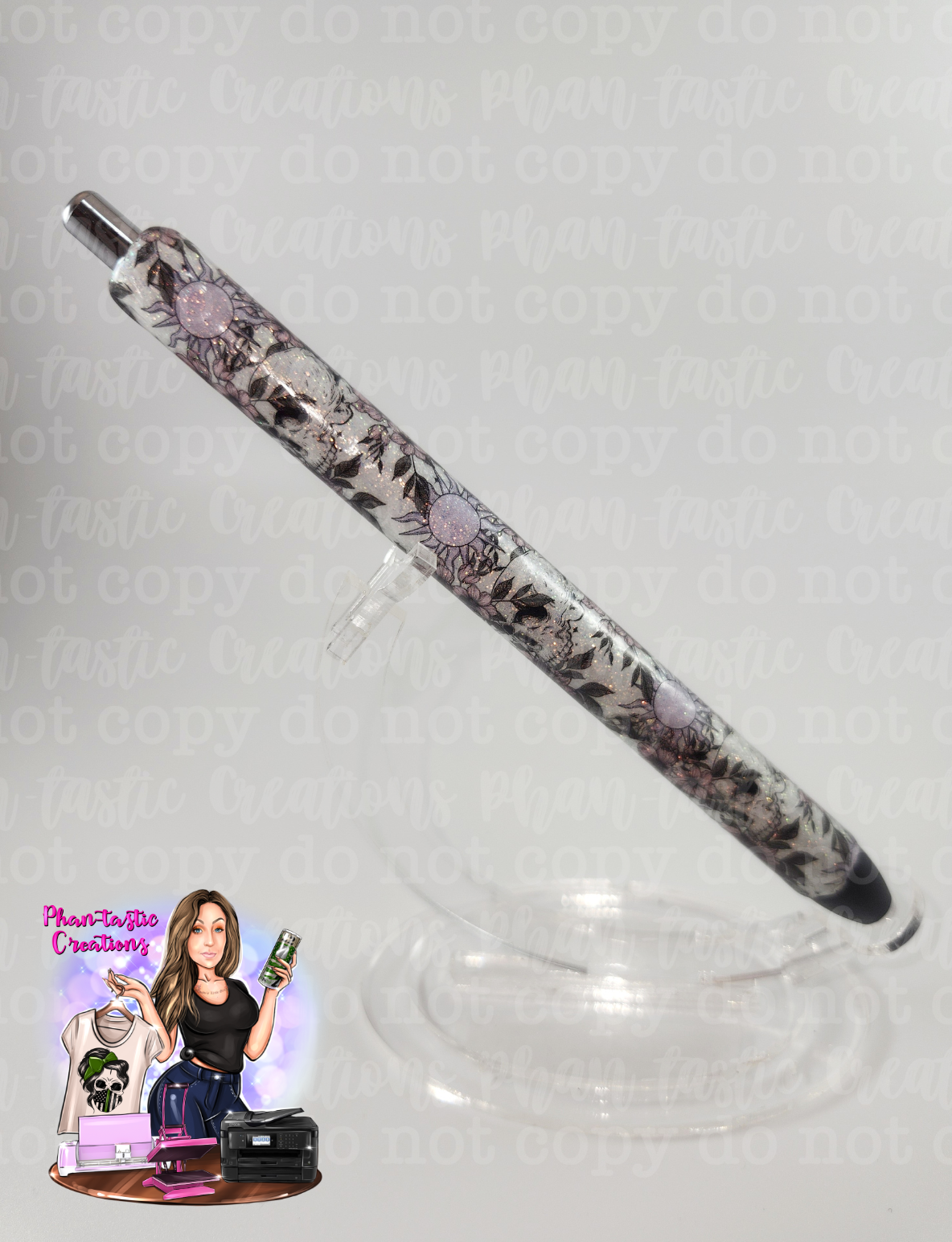 Sun Skull Pen