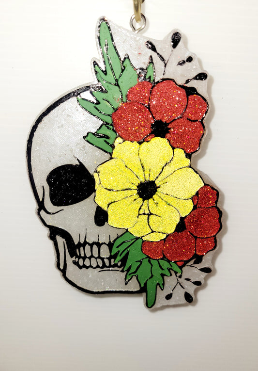 Skull floral Freshie