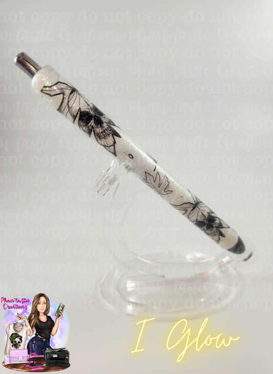 Skull Leaf Pen
