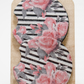 Floral Stripe Car Coaster